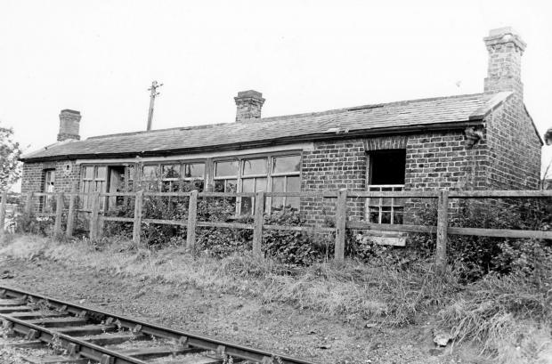 The Northern Echo: Scruton station, 1987.